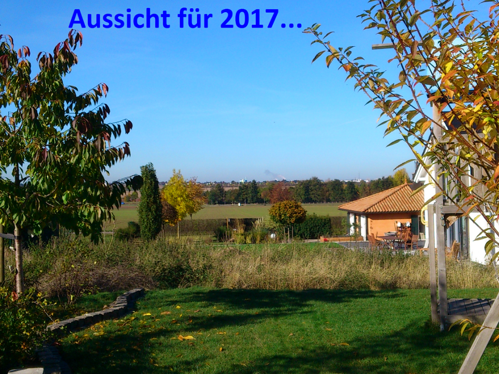 Die Aussicht für den HausBau 2017 sind gut!